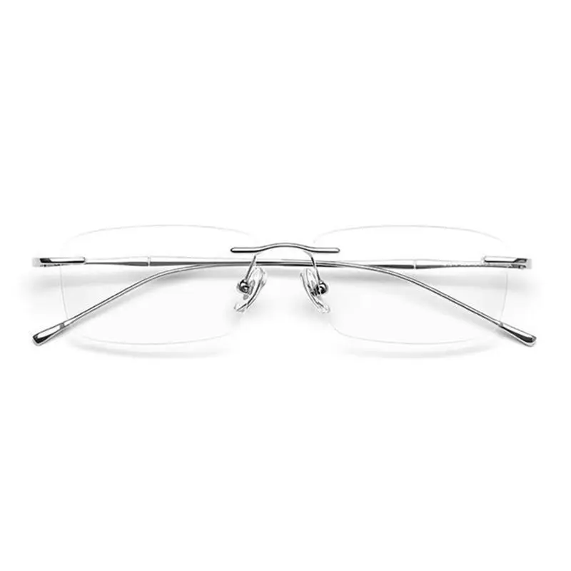 Photochromic Ultra-Lightweight Women's Frameless Glasses with Blue Light Protection