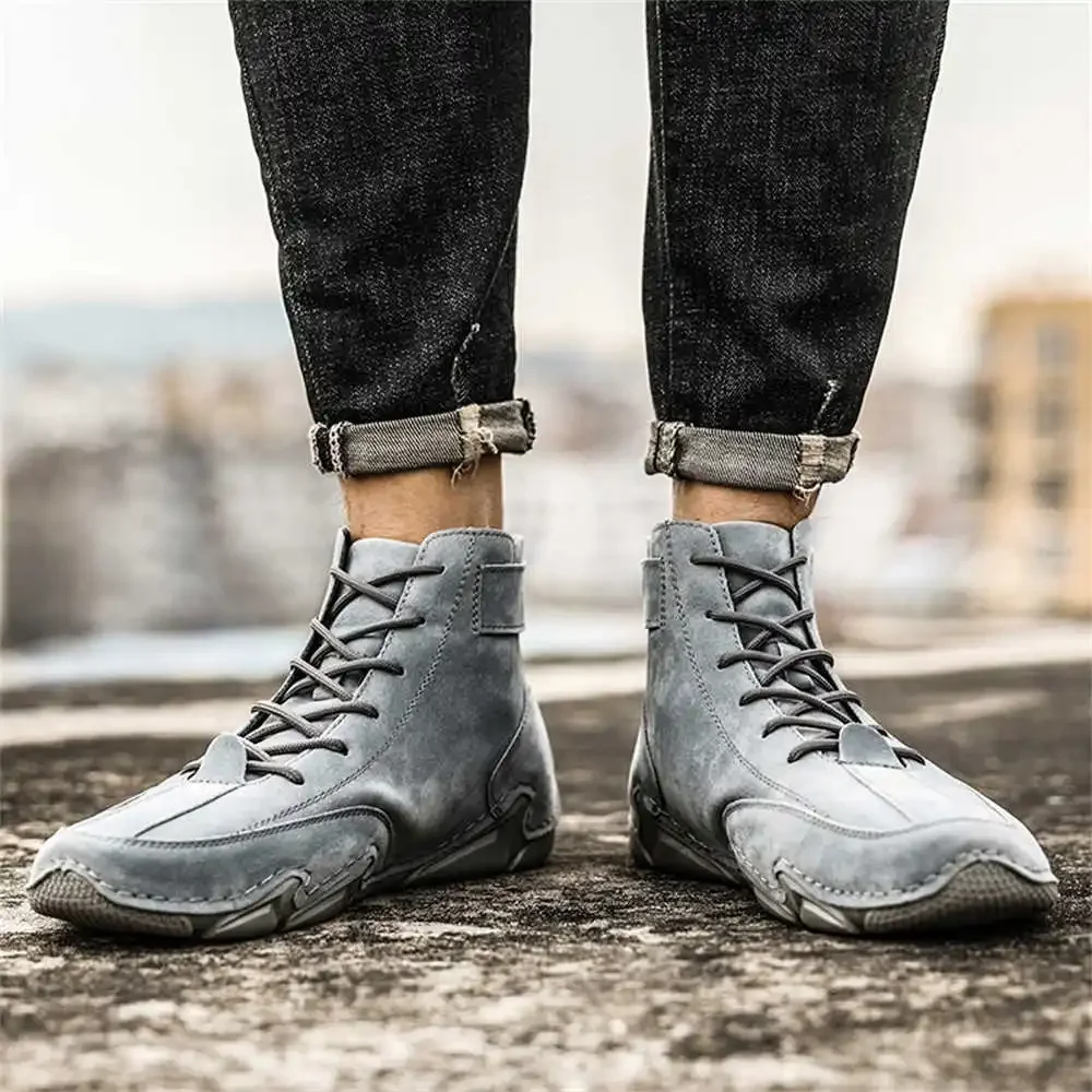 Tan Small Numbers Shoes 41 Sneakers High Top Men Lace-Up Stivali Lunghi Sport Wide Fit Costoso Team Snearkers Di Alta Qualità