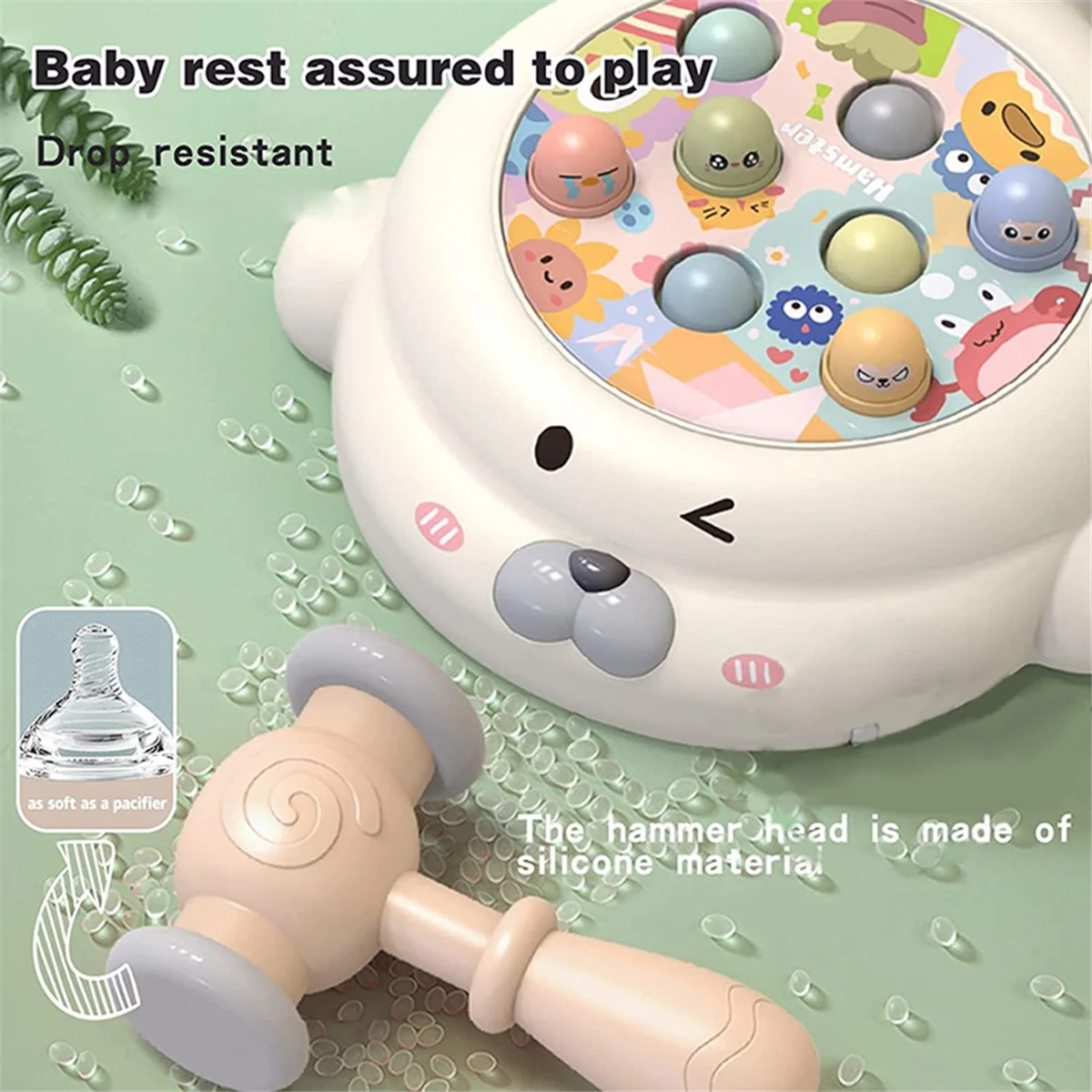 Children Early Educational Toy Toys for Baby Boys Toddler Music Whack A Mole Game Toy Kid 6