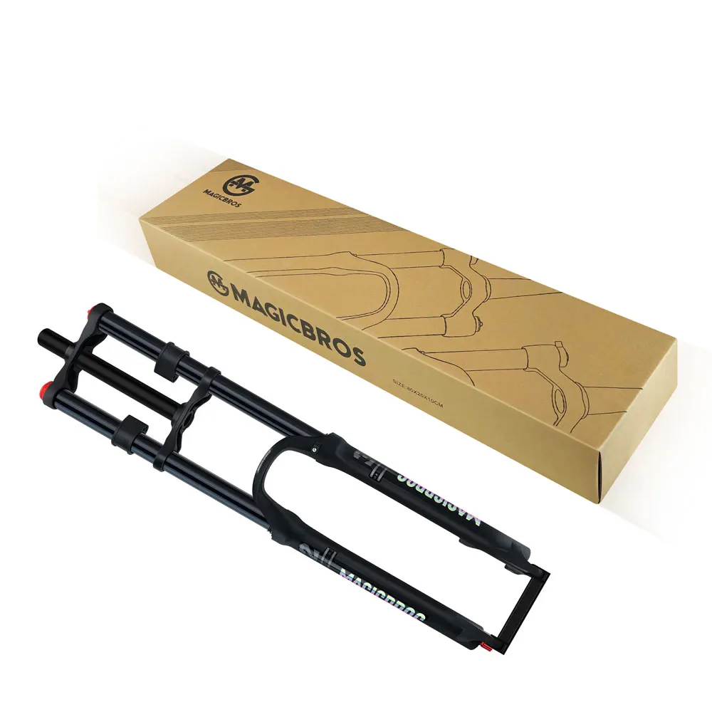 27.5/29 Inch MTB Air Suspension Fork - 150mm Travel Double Shoulder Fork For Mountain E-Bikes