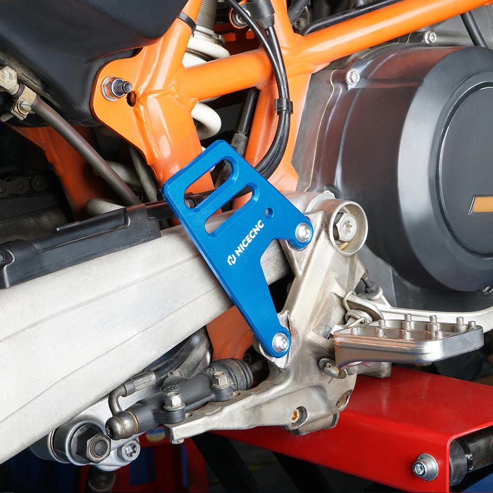 NICECNC Heel Guards Cover for KTM 690 ENDURO/ENDURO R 2008-HUSQVARNA 701 ENDURO/Supermoto Billet Aluminum