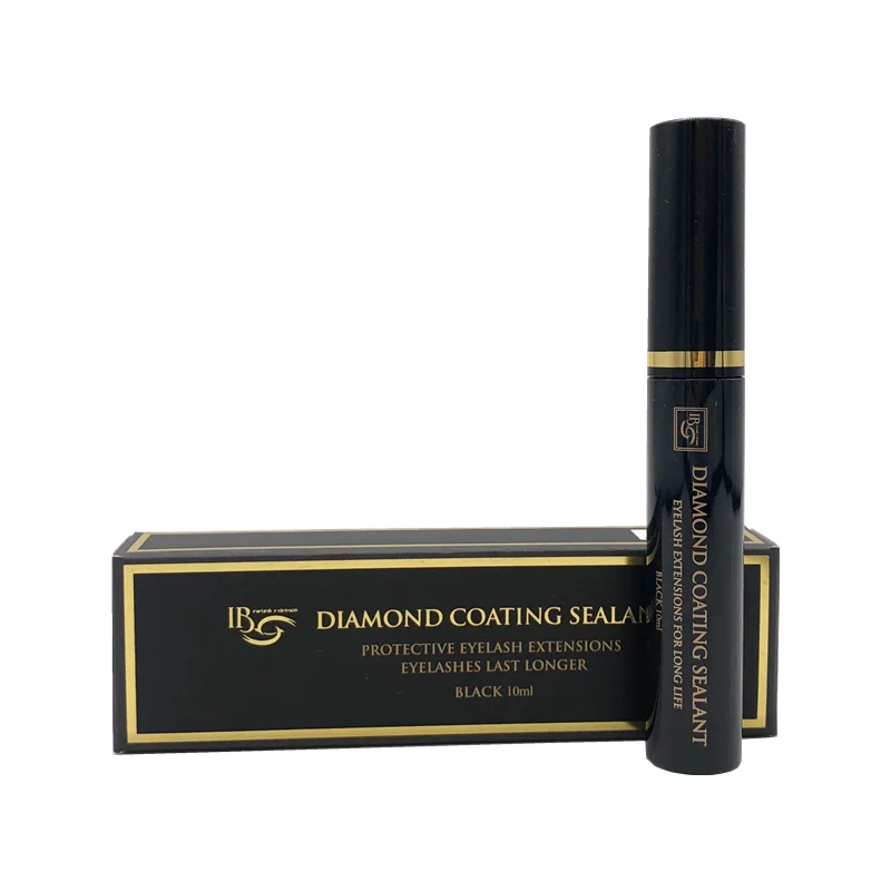 

1pc IB Diamond Coating Sealant Mascara Glue for Eyelash Extensions 10ml Korea Original Clear Lash Grafting Styling Makeup Tools