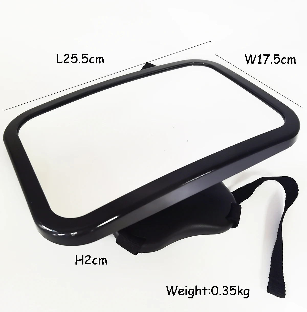 Rear Facing View Baby Mirror Back Seat Baby Car Seat Mirror Huge Wide-angled Without Shaking for Car