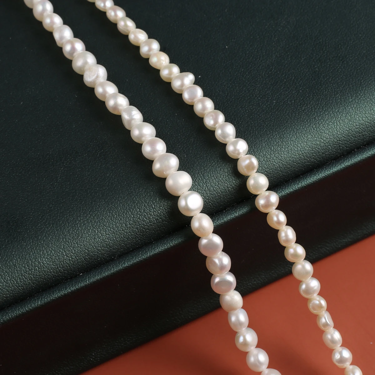 Natural Pearl Two-Sided Light Beads Exquisite Shape Elegant Appearance For DIY Jewelry Making Handmade Bracelet Necklace