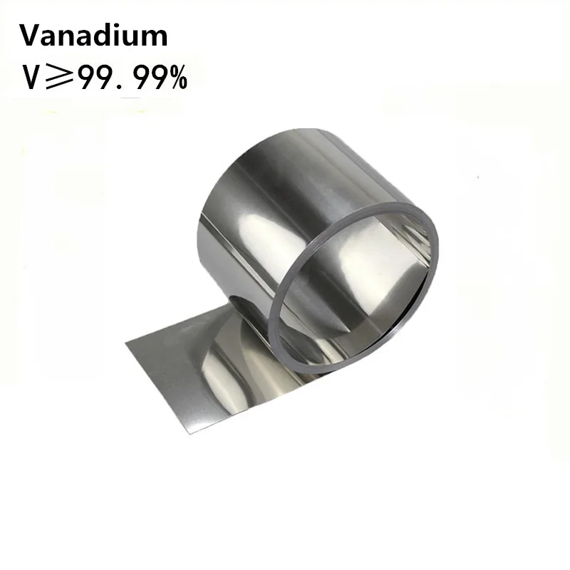 

Vanadium Metal Sheet 4N Pure V Plate Metal Processing