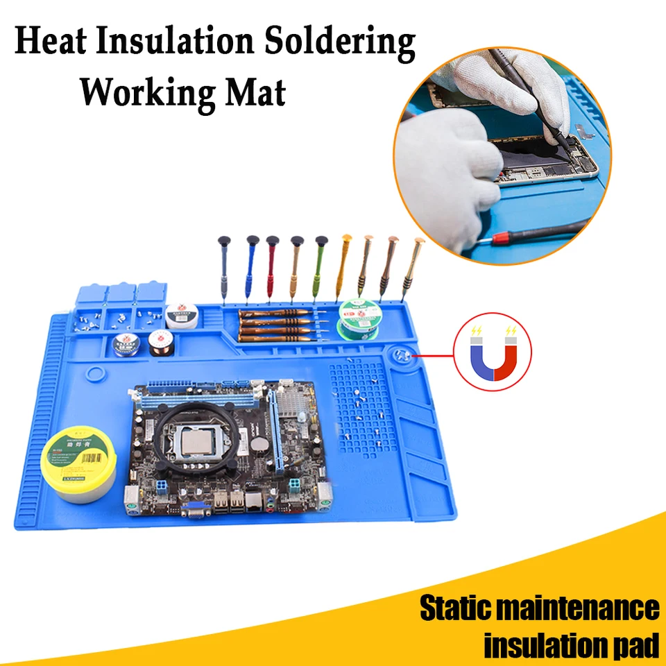 PCB welding repair magnetic insulation anti-static heat insulation