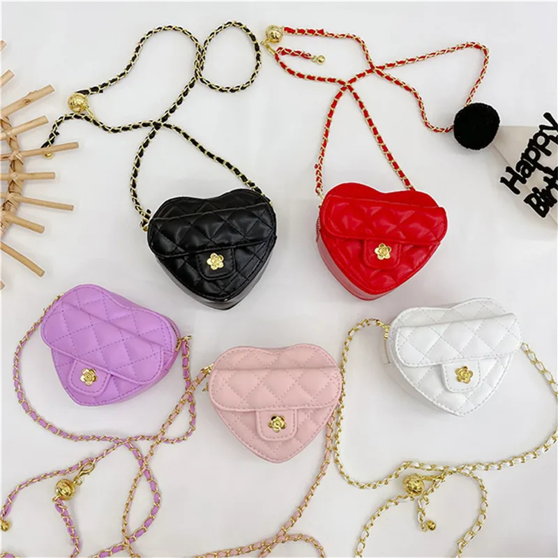 heart shaped crossbody purse