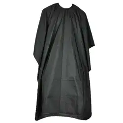 Professional Salon Cape - Durable and Comfortable Hairdressing and Barbering Gown (Black)
