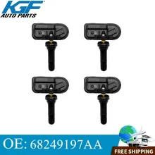 

4x for 2014-2018 JEEP RAM 1500 2500 TIRE PRESSURE SENSOR TPMS 68249197AA replace