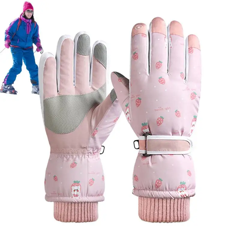 

Снегоходные перчатки изолированные водонепроницаемые перчатки для сенсорного экрана, теплое зимнее снаряжение для альпинизма, мотоцикла, бега, верховой езды