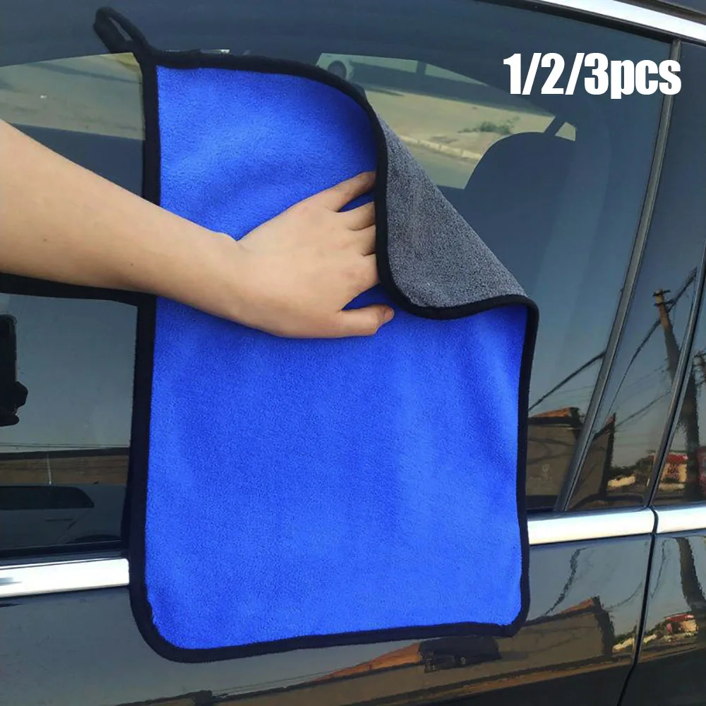

Super Absorbent Towel Car Wash Microfiber Towel Multiple Size Hemming Cleaning Drying Cloth Car Care Detailing Cleaning Rags
