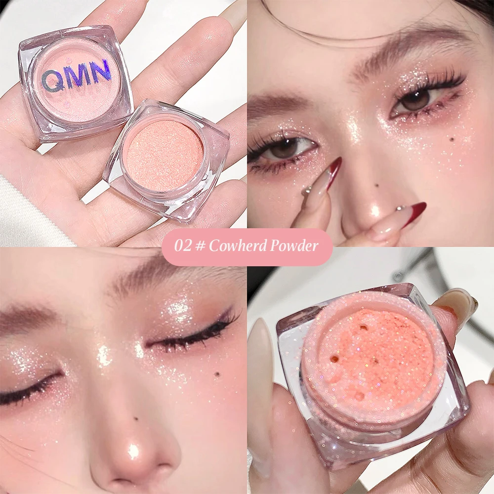 Dreamy High-gloss Glitter Powder Brightens The Face With Pearlescent 3D Contouring Can Be Used As Blush And Eyeshadow Makeup 4