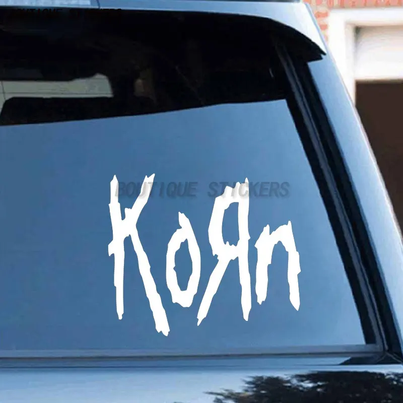 

Car Stickers Personalized Korn Russian Motorcycle Decals Vinyl Waterproof Sunscreen Car Truck Window Laptop Camping Decals