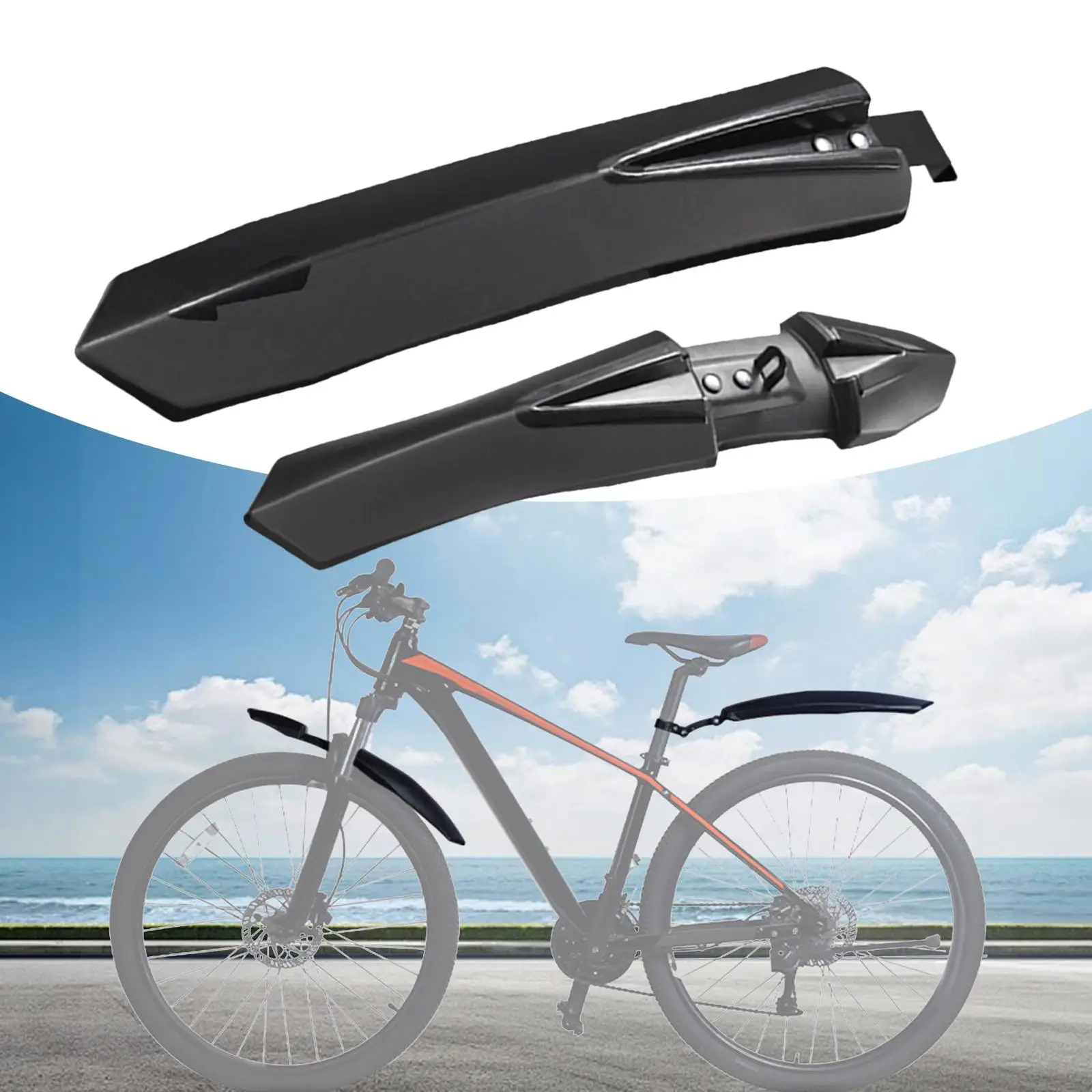 Front and Rear Bike Fender for Mountain Road Bike Adjustable Bicycle Fenders