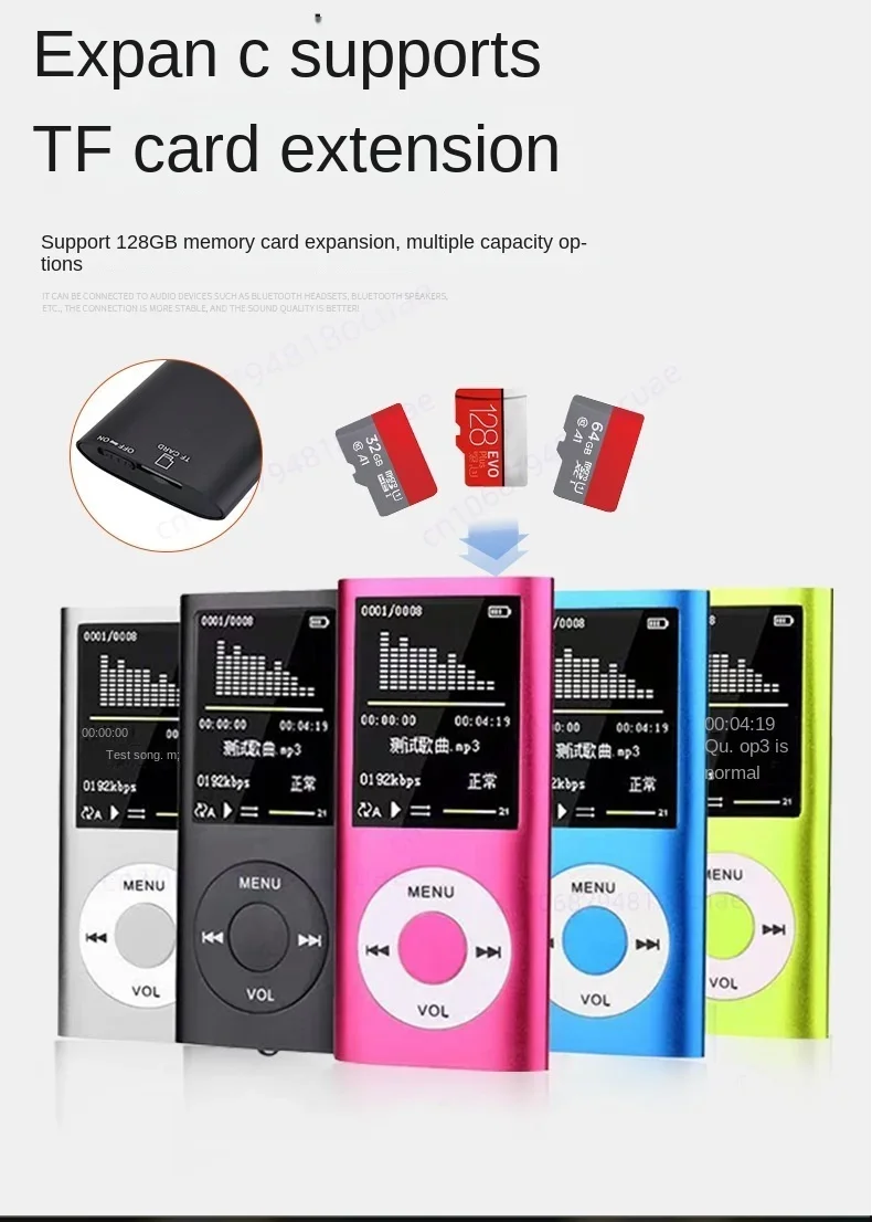 Portable with 1.8" LCD Mp3 Mp4 Support Music Video Media Players for IPod Style