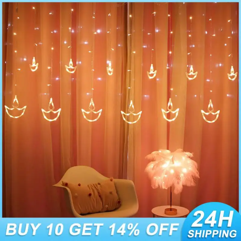 

Праздничная Гирлянда-фонарь для дома, свадьбы, Рождества, Декор, 60/90 см, осветительные приборы, светодиодные цветные светильники для наружного и внутреннего использования