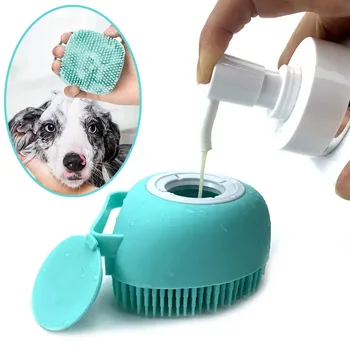 Silicone Pet Bath Glove 1