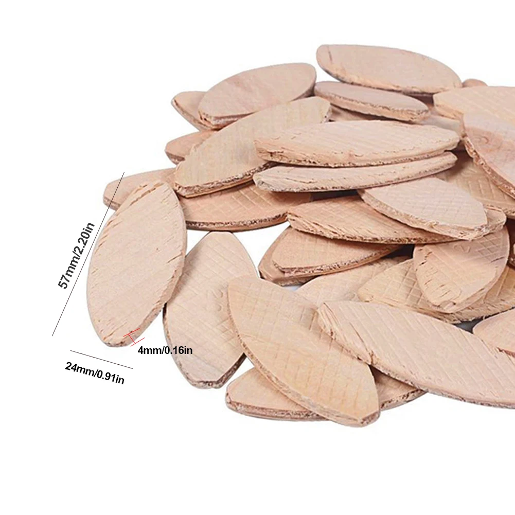 Woodworking tools woodworking tool 100pcs woodworking biscuit jointer No. 0#/10#/20# wooden tenon wood board docking tool wood joining woodworking crafting