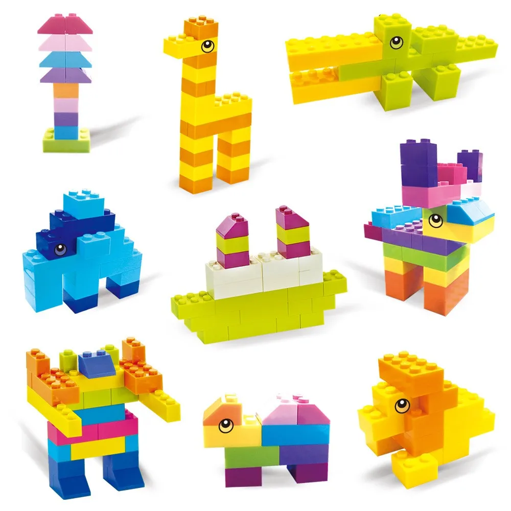 Bulk building blocks toy Spelling brick 500pcs Small particles Compatible with Lego DIY Early education puzzle