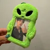 1pcs Plush Card Holder Fluffy Photocard Holder Bus Card Sleeve ID Bank Credit Card Holder Protector Stationery 6