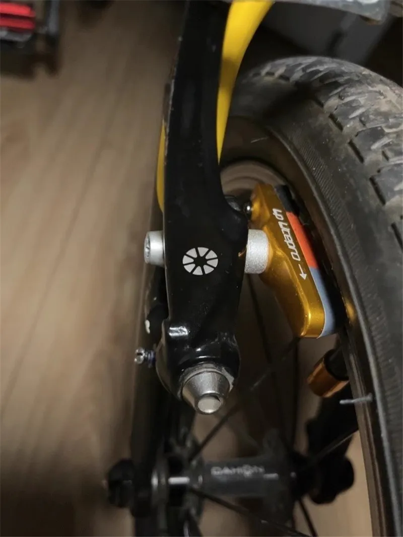 for BMX Folding Bike V Brake Pads Aluminum Alloy Brake Shoes for