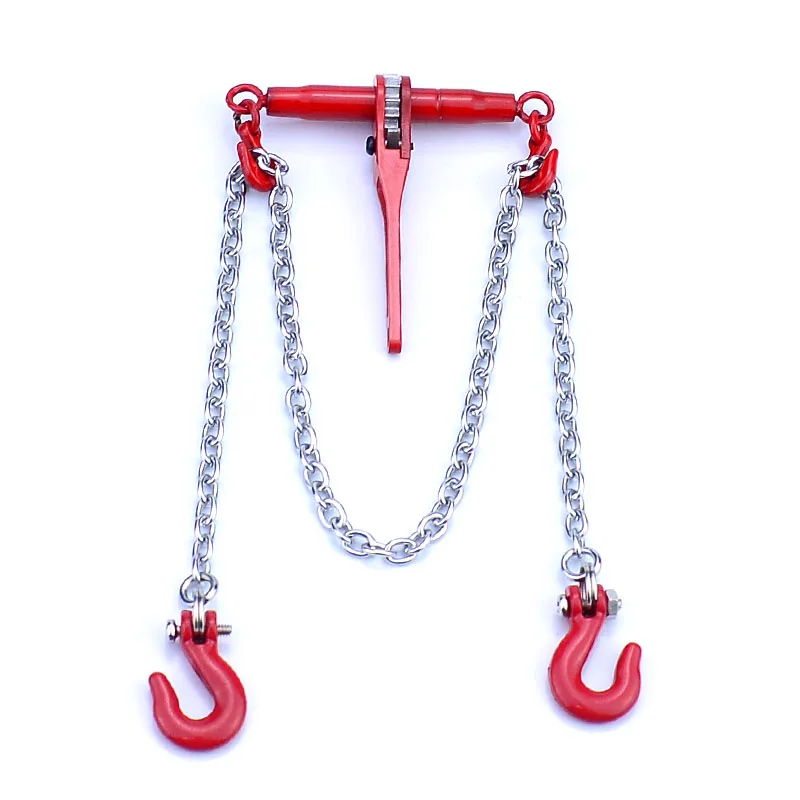 4pcs Metal Chain Tensioner Simulated Fixed Chain for 1/14 Tamiya RC Truck for SCANIA 770S R620 for Volvo for MAN TGS Car