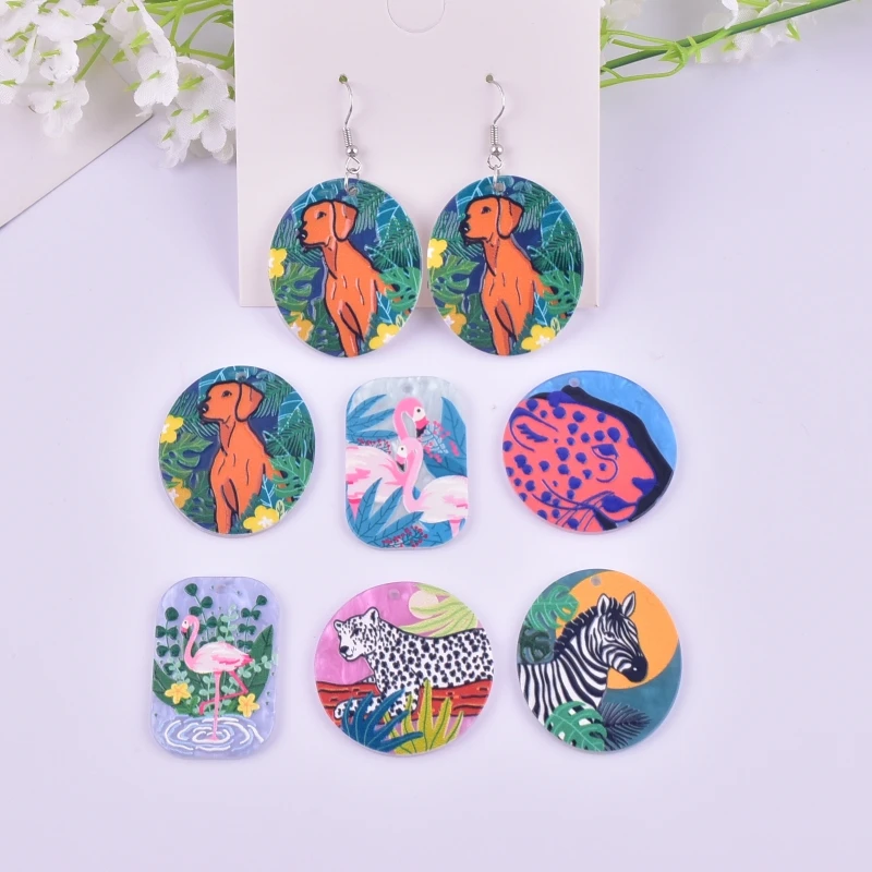 

12 шт./10 шт./упаковка, акриловые подвески для сережек и ожерелий