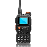 Baofeng Walkie Talkie K6 Aircraft Multi-Band 999Ch 5W 1.44" Screen Wireless Freq Copy 1750Hz Noise Cancel Dual Wait FM Radio 1