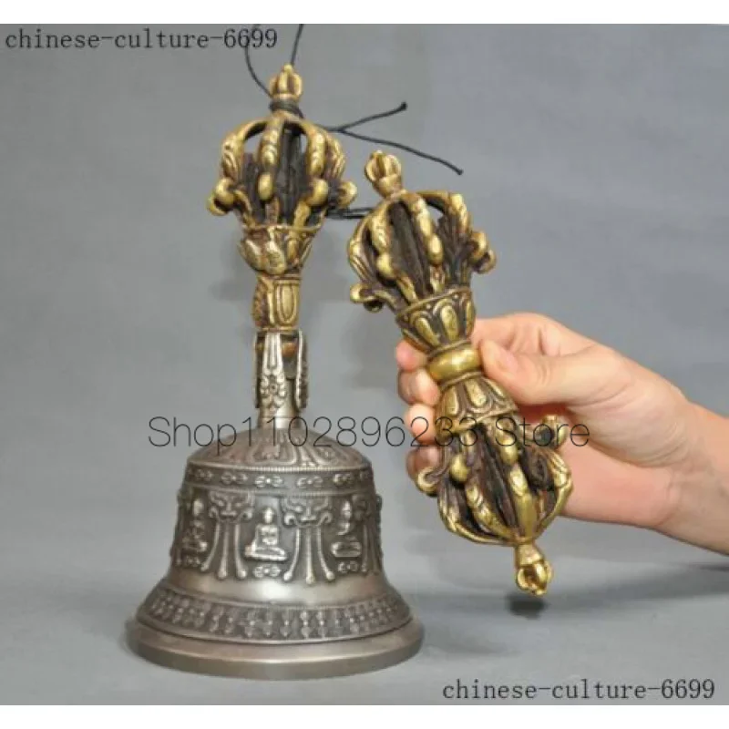 

Буддизм в тибетском стиле, семейный экзорцизм, статуя колокольчика Ваджра Кинг-Конг