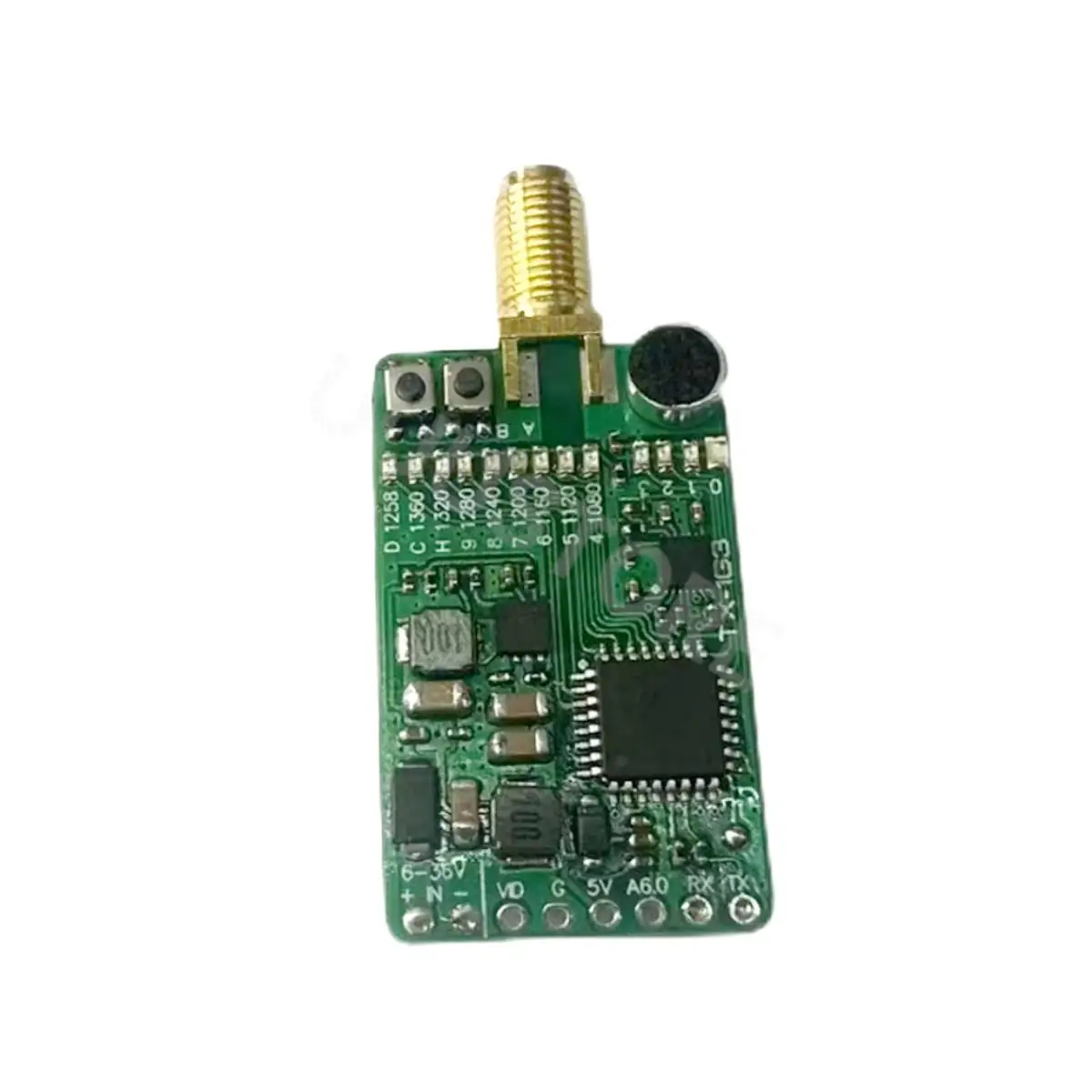 VTX1G3SE9 1.2G/1.3GHz 9CH INTL 0.1mW/25mW/200mW/800mW FPV Transmitter