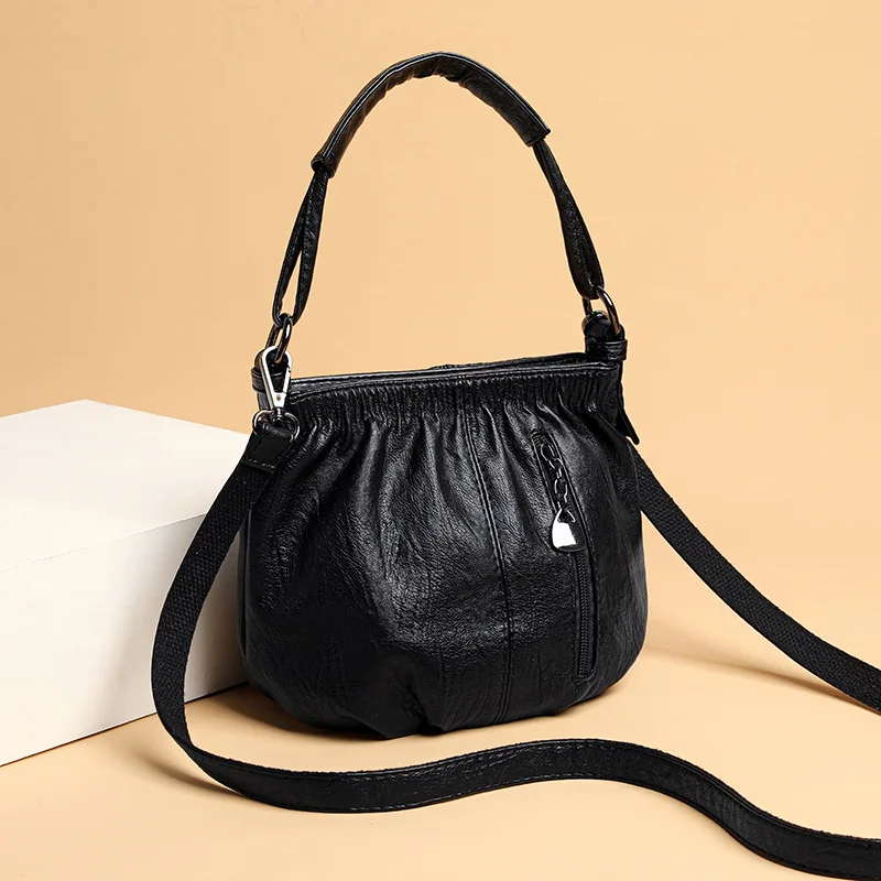 

Hot Bag Women's New 2023 Casual Crossbody One Shoulder Bag Retro Versatile European and American Women's Bag