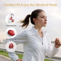 QCY Crossky C30S Open Ear Wireless Earphones Hi-Res with LDAC Ear Clip Earbuds Bluetooth 6.0 Clip On OWS Sports Headphones 40Hrs - Image 5