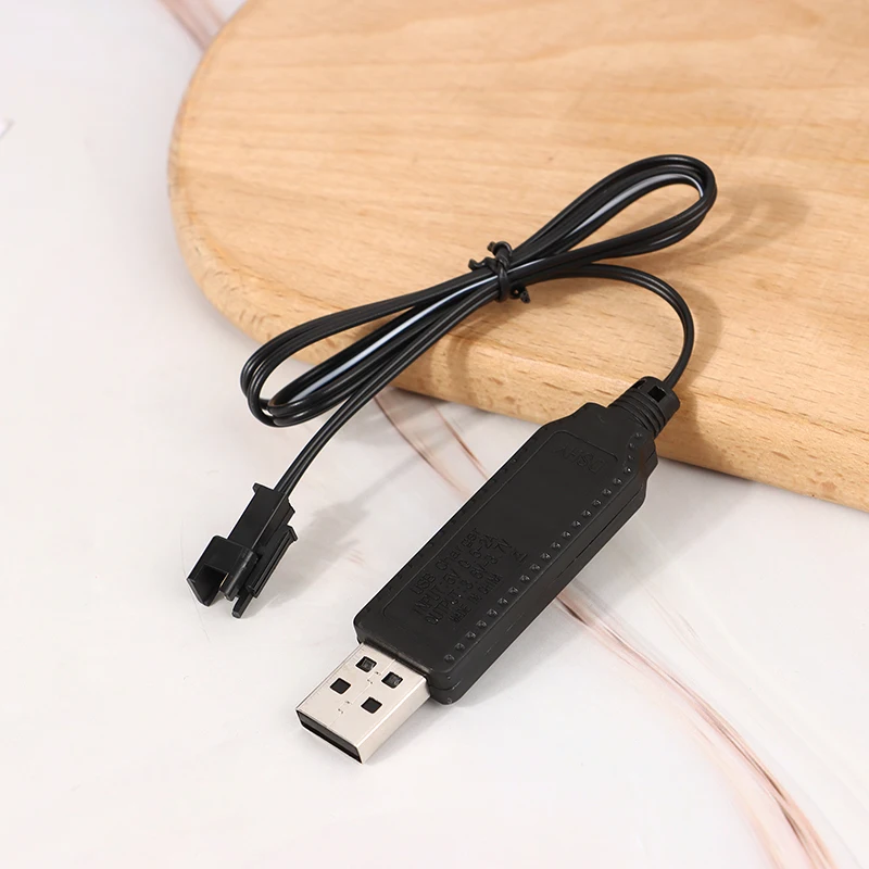 USB Charger Cable 3.7V Lithium Battery Charger SM-2P Forward RC Car Aircraft Parts RC Quadcopter Toy Aircraft Accessories