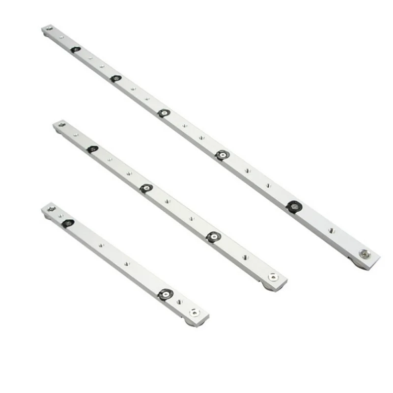 Aluminium alloy T-tracks Slot Miter Track And Miter Bar Slider Table Saw Miter Gauge Rod Woodworking Tools DIY 6
