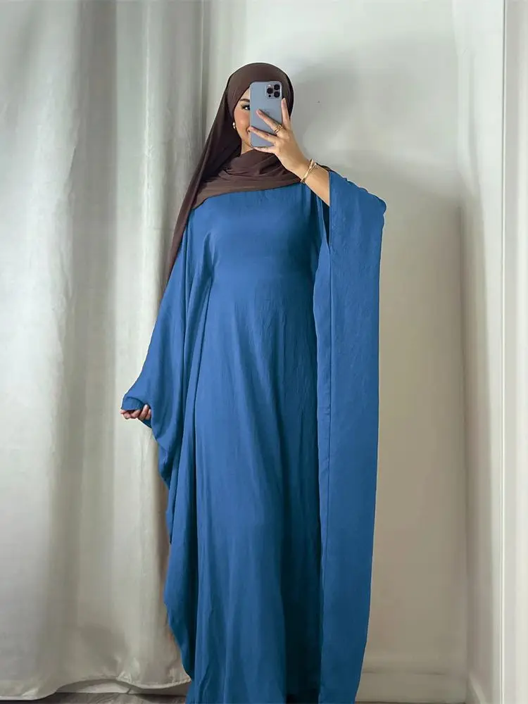 Summer Soft Crepe Like Linen Khimar 1