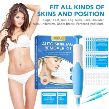 2 IN 1 Auto Micro Skin Tag Remover Device Standard And Micro Skin Tag Removal Kit Adult Mole Wart Remover Face Care Beauty Tools 3