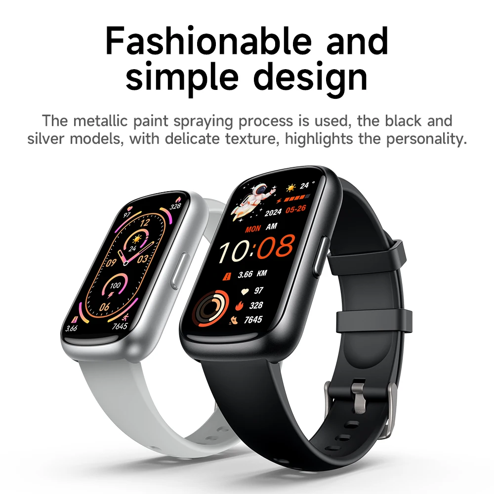 HOCO Y25 Touch Screen TFT da 1,47 pollici Smart Watch Supporto Monitoraggio del sonno Quadrante personalizzato Orologio sportivo Bluetooth 5.3 IP68 Impermeabile - immagine 3