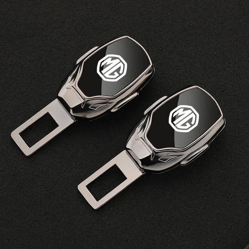 MG ZS HS GT 헥터 MG3 MG5 MG6 MG7 자동차 액세서리용 카시트 벨트 클립 카본 연장 락 버클 플러그 인테리어 부품