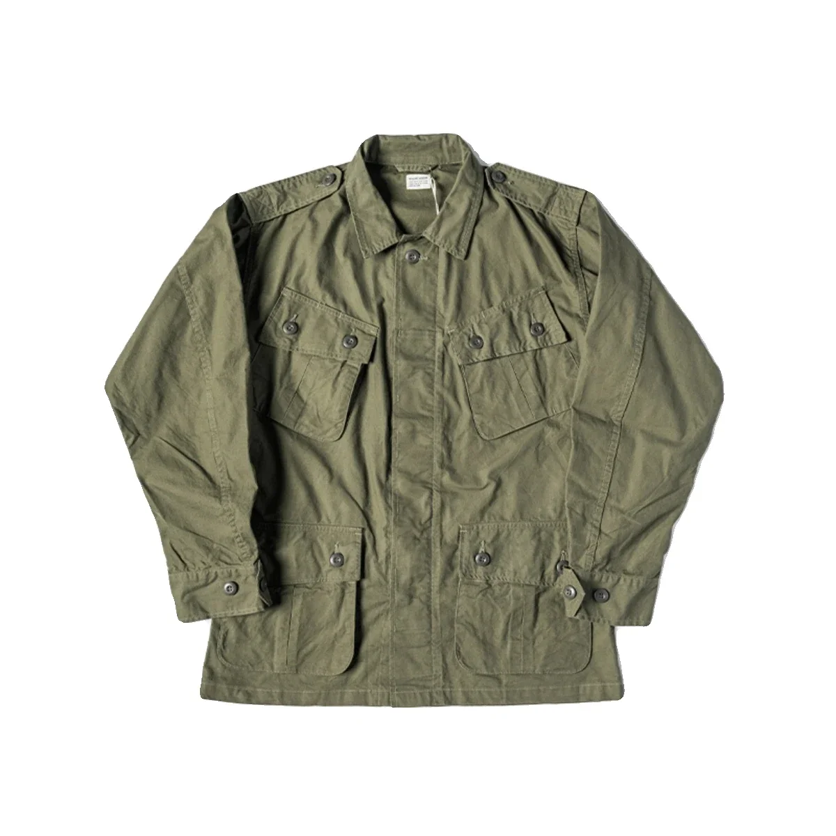 Non Stock Army 1963 Pattern TCU Jungle Fatigue Jacket Men's Long Sleeved Jac-Shirt 4