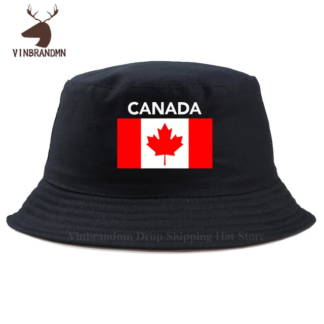 2022 hot sale 100% cotton bucket hat Canada Canadians Baseball caps nation  team meeting fans fishing hat homme CA summer sun hat - AliExpress