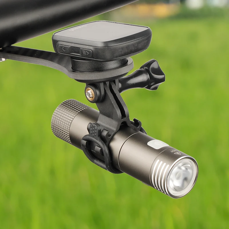 Adaptateur Universel Vélo - Compatible GoPro, Varia, Bryton - Espacement 20-22 Mm, Léger 25g - Pour Guidon, Éclairage, Caméra - 5