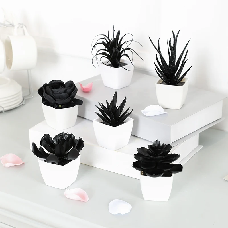1 Set Simulation Mini Potted Plant