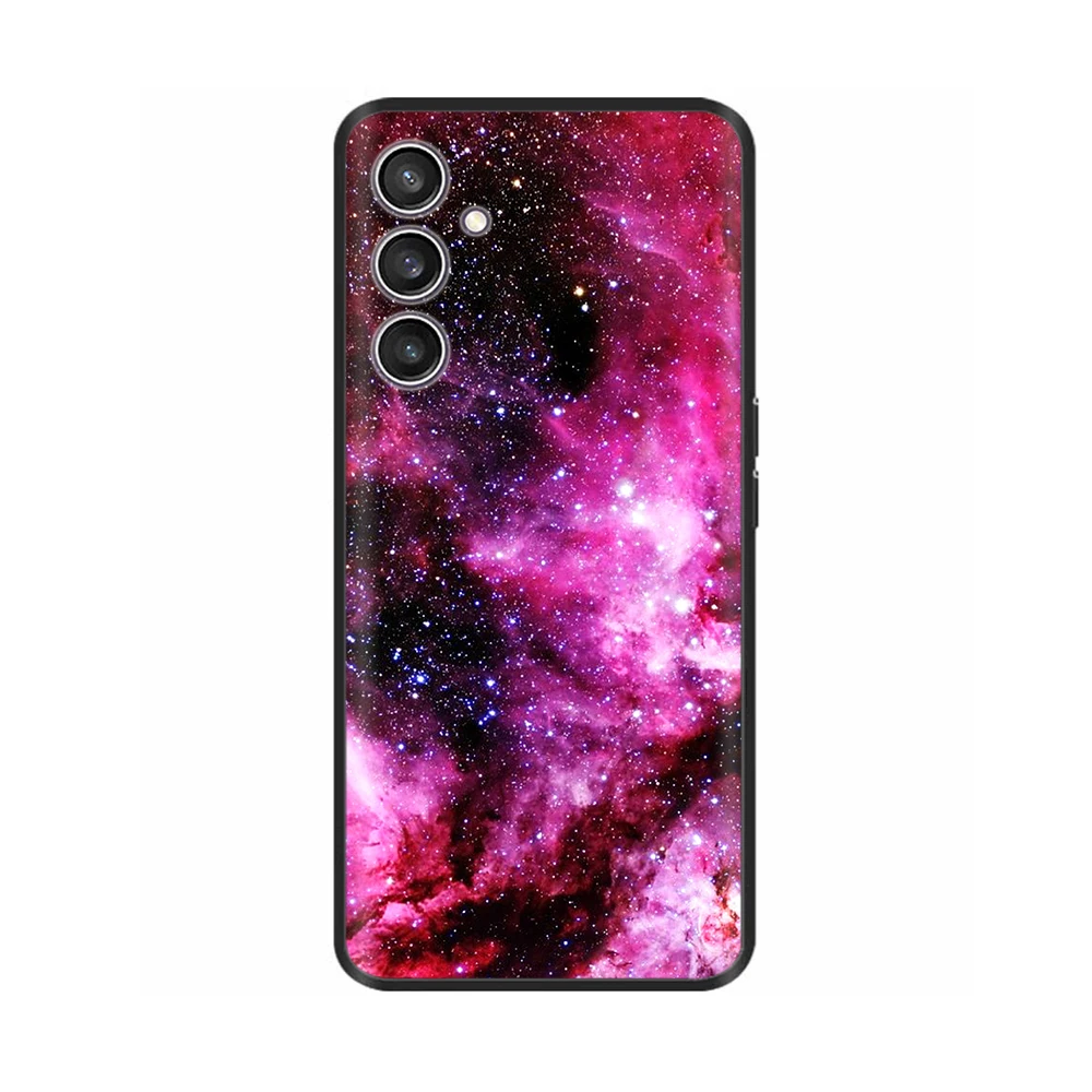 6.4" For Samsung Galaxy S23 FE Case S23FE Cover Soft Black Silicone Bumper Phone Cases For Samsung S23 FE SM-S711B Cover Fundas 3