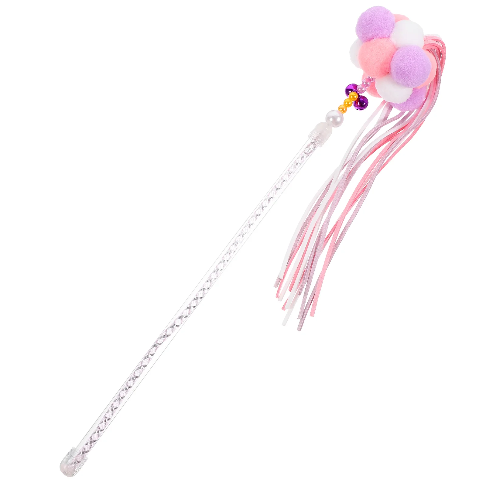 

Bell Cat Teaser Plaything Interactive Kitten Toy Indoor Cat Plaything Cat Teaser Wand