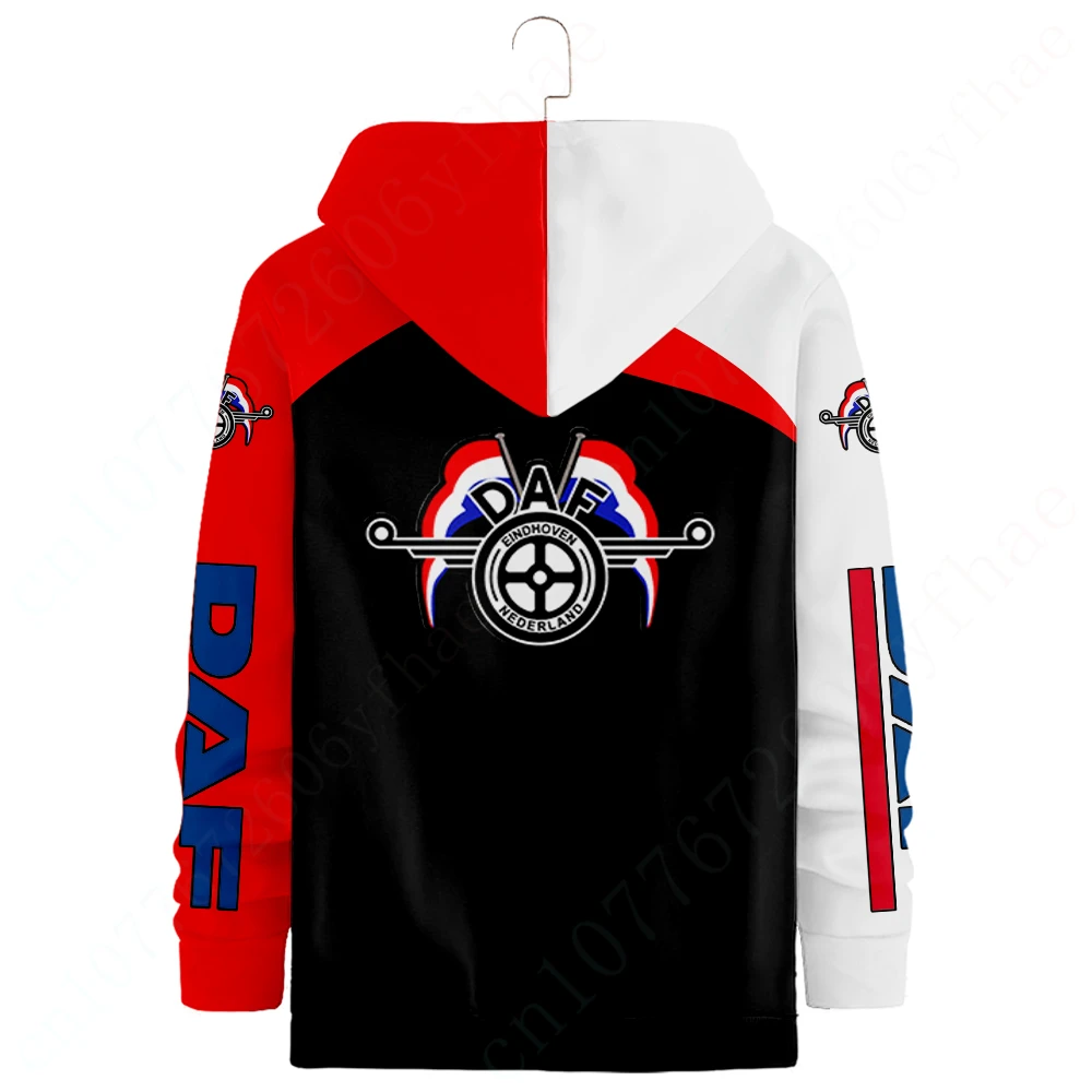 DAF Harajuku 3D Printing Zip Hoodies Unisex Clothing Casual Sweatshirt Top Anime Hoodies For Men Women Essentials Pullover