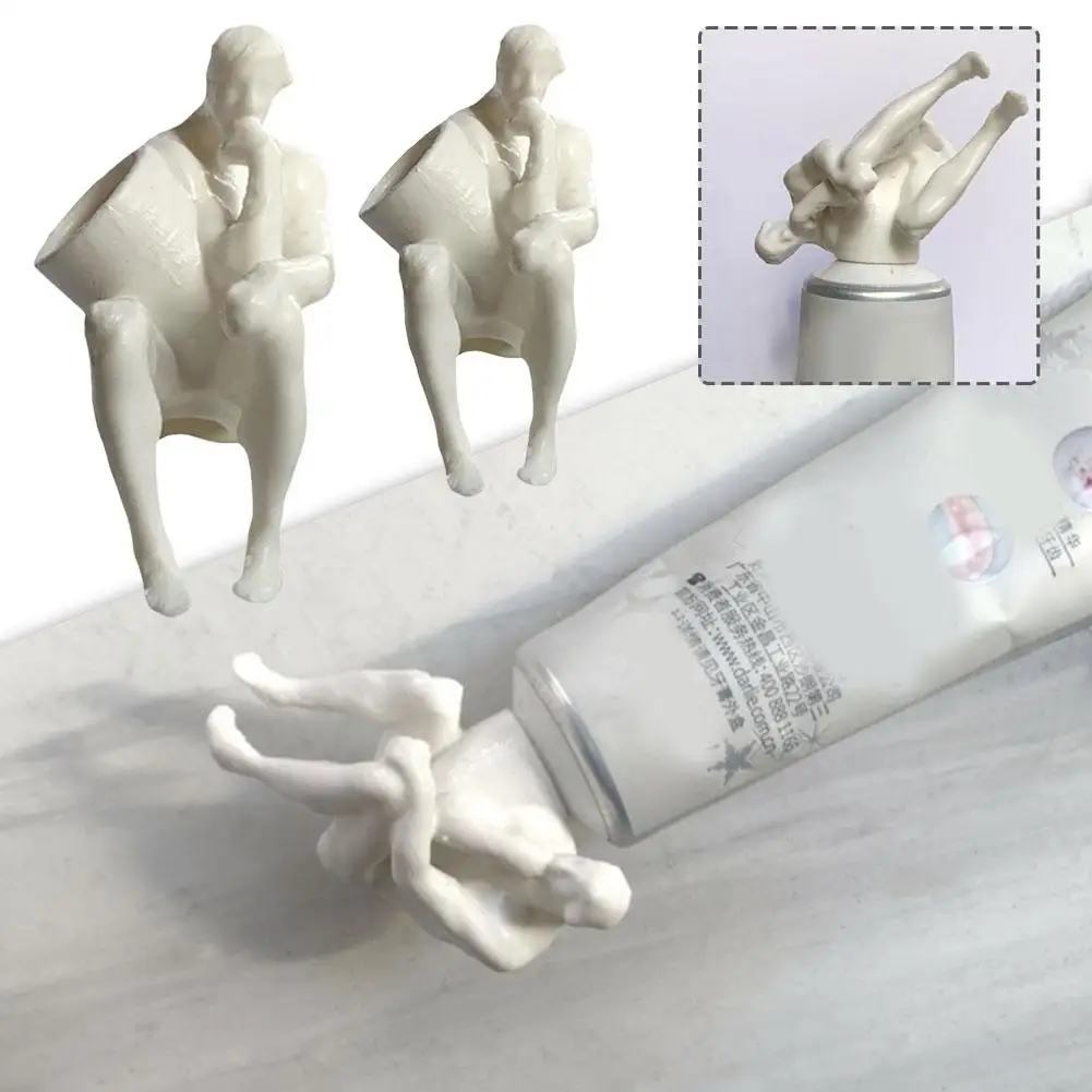 

Toothpaste Squeezer Unique Bathroom Accessories Toothpaste Topper Pooping Toothpaste Cap For Fans Boyfriend Trick Props