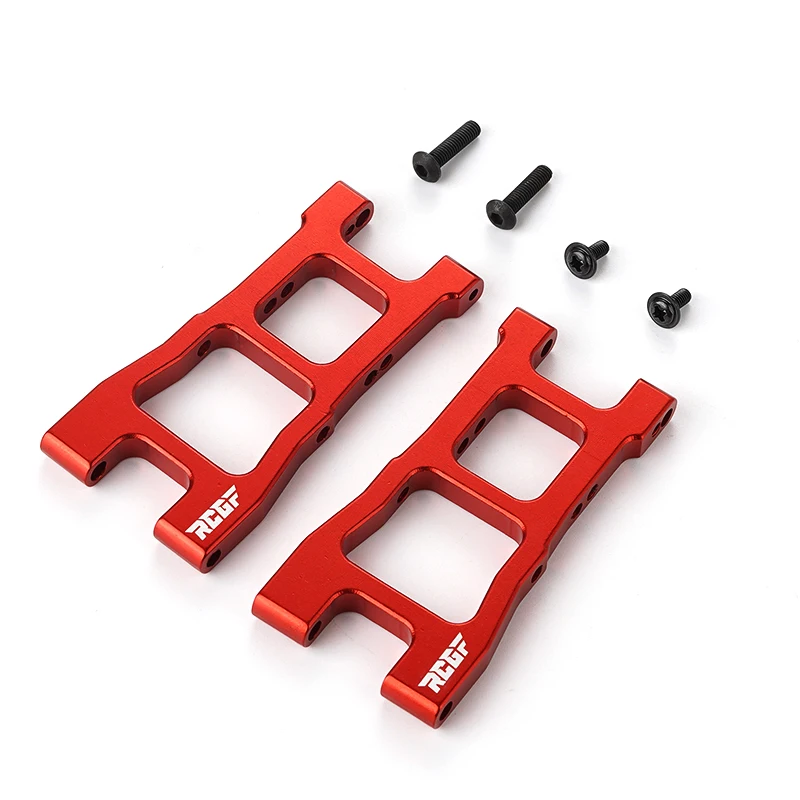 

RCGOFOLLOW 2pcs Aluminum Front&Rear Suspension Arm For 1/10 RC Crawler REDCAT Blackout SC XTE XBE BSD Racing Car Upgraded Parts