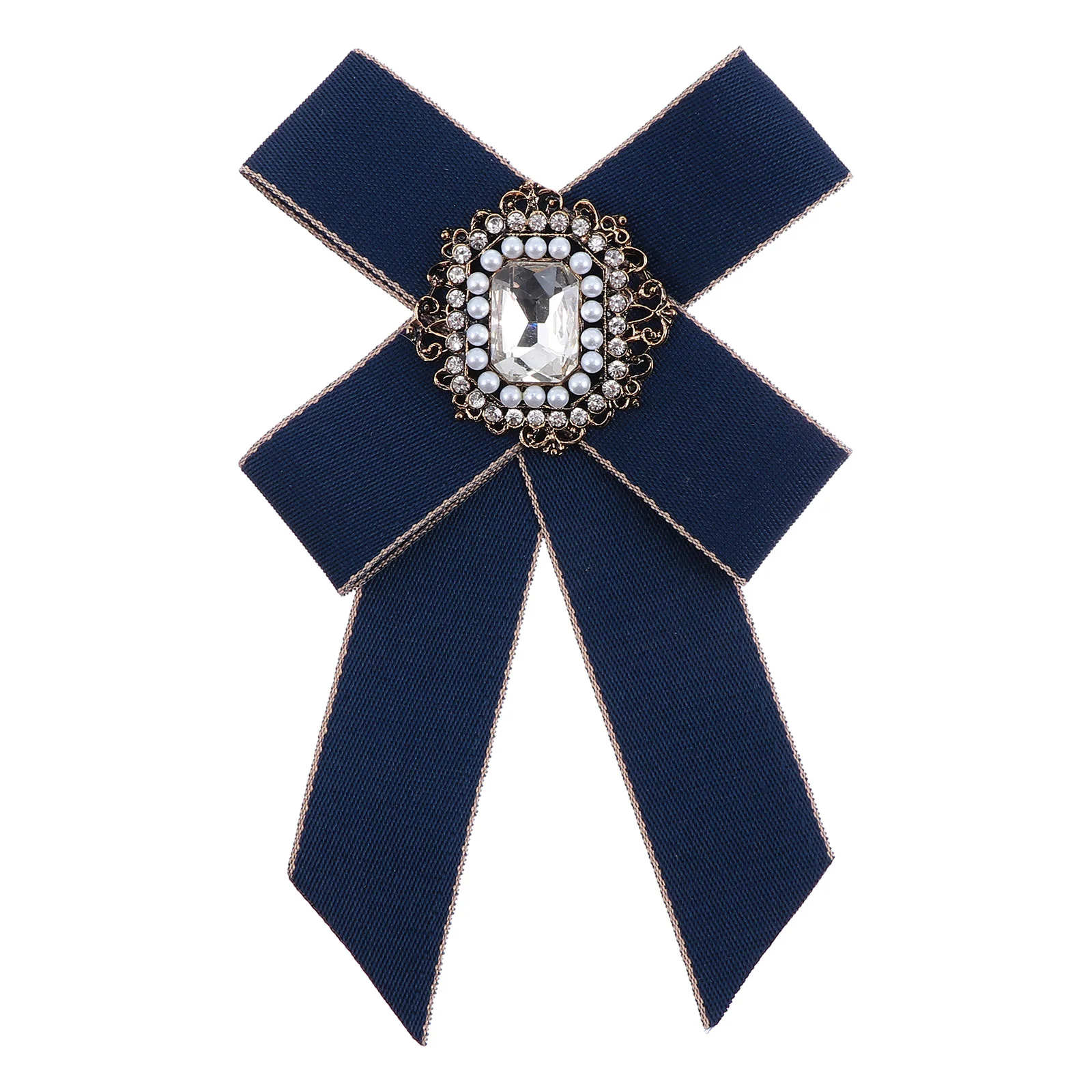 

Bow Tie Stylish Bowtie Ornament Clothes Accessory Boho Decor Personality Clothing Brooch Alloy Decorative for Women's