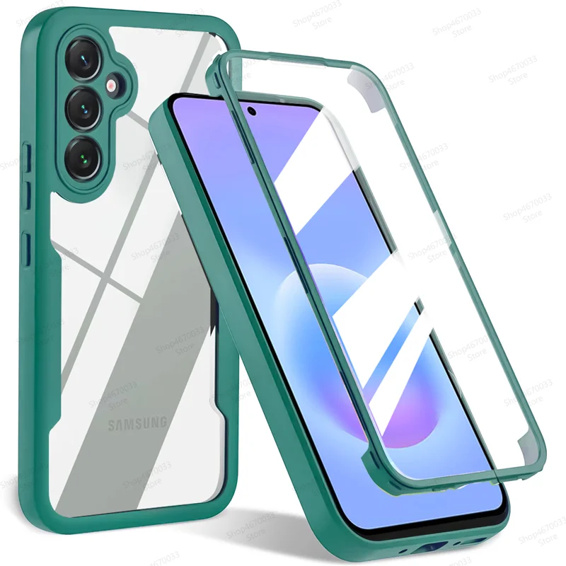 360° Full Cover Shockproof Case with Screen Protector