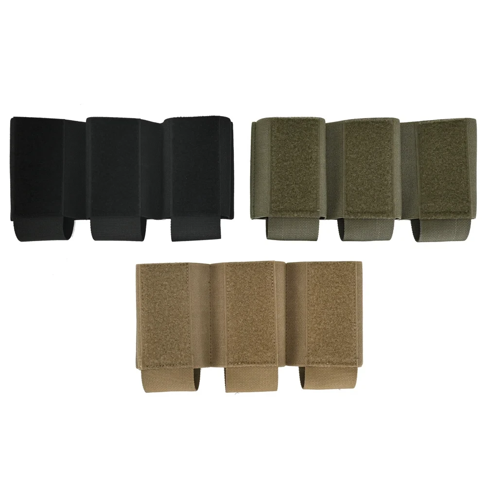 

Tactical Triple Magazine Pouch Hook Loop Elastic Insert MAG Bag kangaroo 556 762 AR15 M4 Hunting Gear Airsoft Accessories